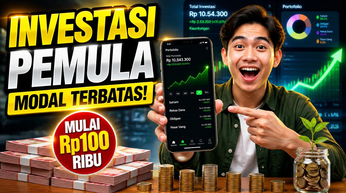 Investasi Pemula dengan Modal Terbatas